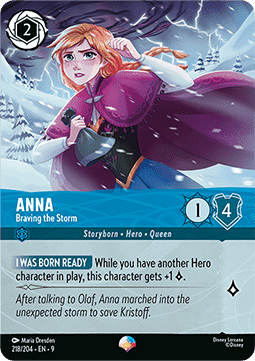 Anna - Braving the Storm - 218/204 - Fabled (Epic)