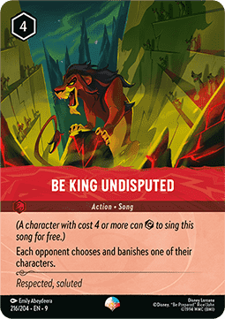 Be King Undisputed - Action - 216/204 - Fabled (Epic)