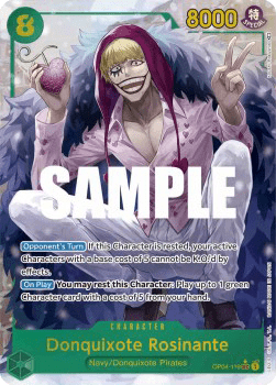 Donquixote Rosinante - Kingdoms of Intrigue - OP04-119 (Alt Art)