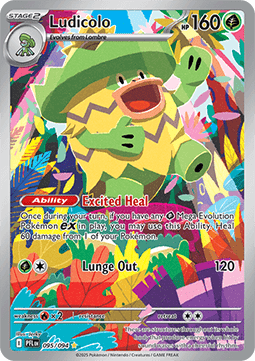 Ludicolo - Phantasmal Flames - 095/094