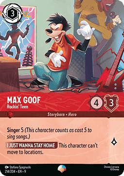 Max Goof - Rockin' Teen - 214/204 - Fabled (Epic)