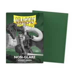 Dragon Shield Dual Matte Sleeves - Forest Green - Non Glare(100)