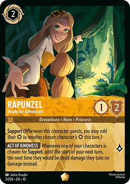 Rapunzel - Ready for Adventure - 3/204 - Whispers in the Well (Legendary)