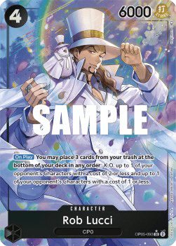 Rob Lucci - Awakening of the New Era - OP05-093 (Alt Art)