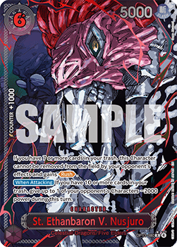 St. Ethanbaron V. Nusjuro - Carrying on his Will - OP13-080 (God Pack Special Rare)