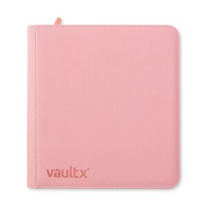 Vault X Exo-Tec 12-Pocket Zip Binder - Just Pink