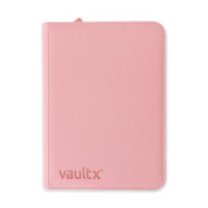 Vault X Exo-Tec 9-Pocket Zip Binder - Just Pink