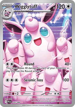 Wigglytuff - Phantasmal Flames - 105/094