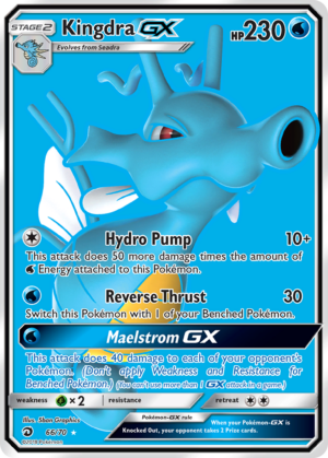 Kingdra-GX - Dragon Majesty - 66/70