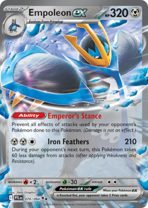 Empoleon ex - Phantasmal Flames - 070/094