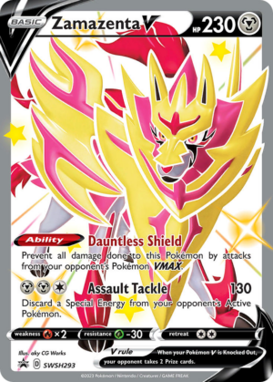 Zamazenta V - SWSH Black Star Promos - SWSH293/307