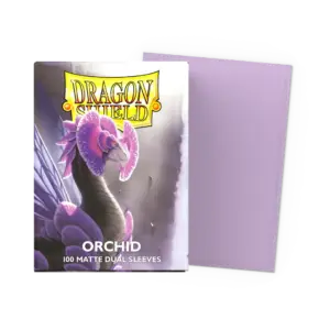 Dragon Shield Dual Matte Sleeves Orchid 100 Pack (Standard Size)