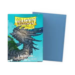 Dragon Shield Dual Matte Sleeves Lagoon 100 Pack (Standard Size)