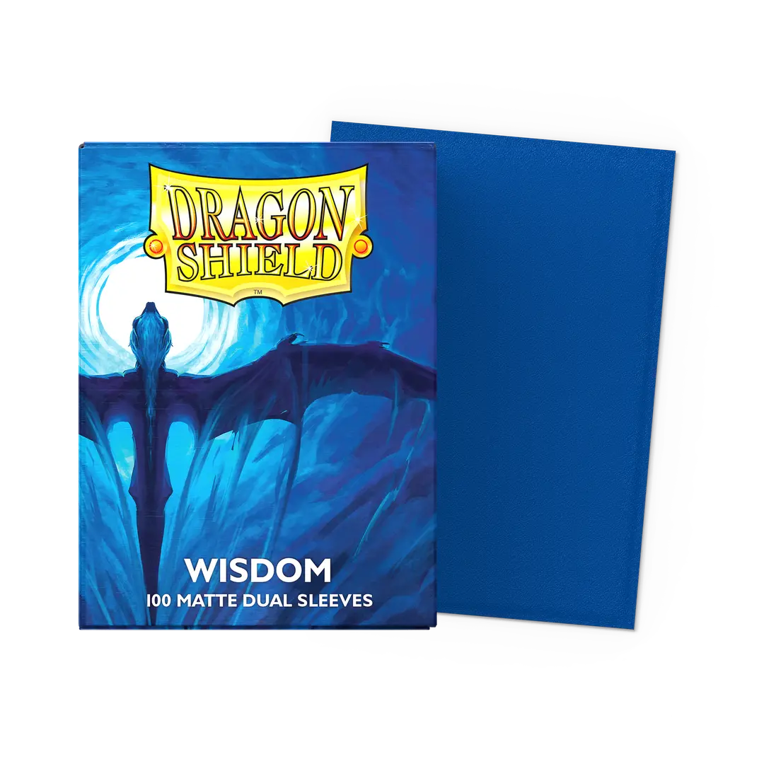 Dragon Shield Dual Matte Sleeves Wisdom 100 Pack (Standard Size)
