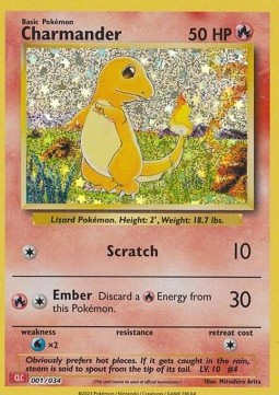 Charmander - Pokémon TCG Classic - 001/034 - CLC