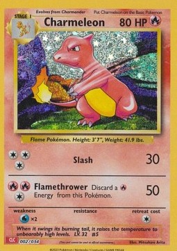 Charmeleon - Pokémon TCG Classic - 002/034 - CLC