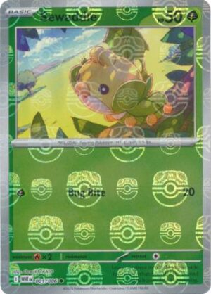 Snivy - Black Bolt - 001/086 (Master Ball Reverse Holo)