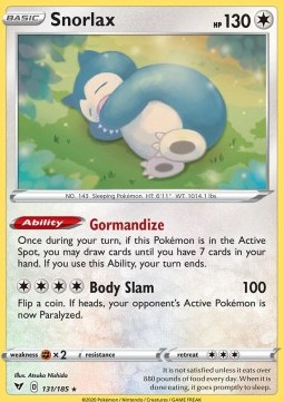 Snorlax - Vivid Voltage - 131/185 (Holo)