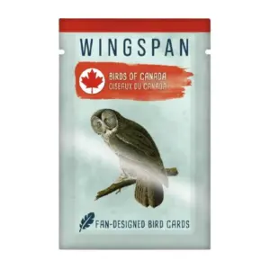 Foil booster pack featuring Great Grey Owl representing the Birds of Canada expansion
