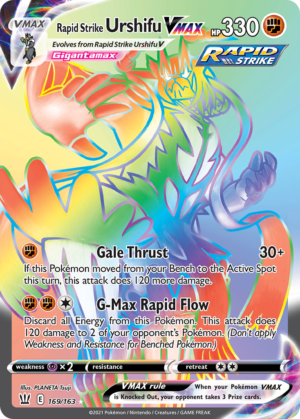 Rapid Strike Urshifu VMAX - Battle Styles - 169/163