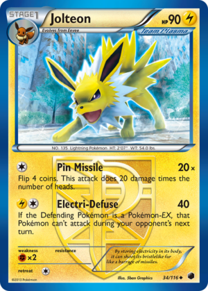 Jolteon - Plasma Freeze - 34/116