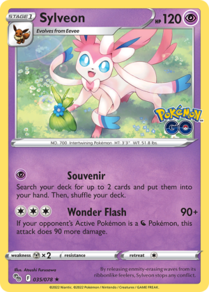 Sylveon - Pokémon GO - 035/078 (Holo)