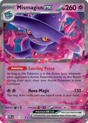 Mismagius ex - Phantasmal Flames - 036/094
