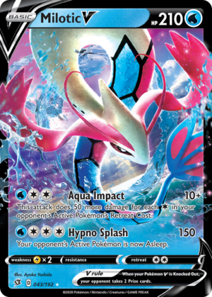 Milotic V - Rebel Clash - 043/192