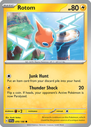 Rotom - Scarlet & Violet - 070/198 (Cosmo Holo)