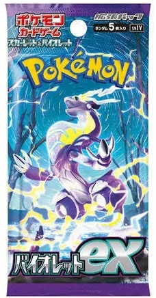 Pokémon TCG Violet ex Booster Pack - Japanese