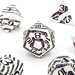 Tabletop Dominion - Metal - The Alchemist - Polyhedral Dice