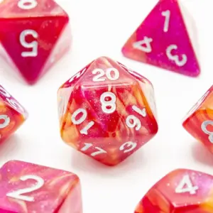 Tabletop Dominion - Sunset Candy - Polyhedral Dice