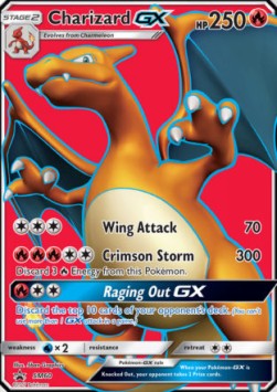 Charizard-GX - SM Black Star Promos - SM/60 - Unsealed (HP)