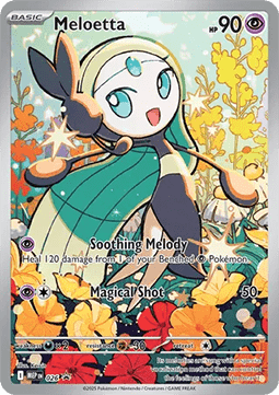 Meloetta - Black Star Promos - MEP 026 (Unsealed)