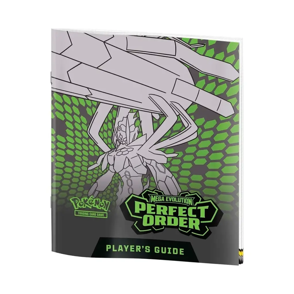 The Player's Guide from the Pokémon Center Elite Trainer Box for the Perfect Order set.