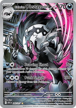 Galarian Obstagoon - Ascended Heroes - 245/217