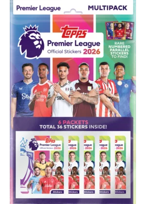 Topps Premier League Stickers 2026 Multipack