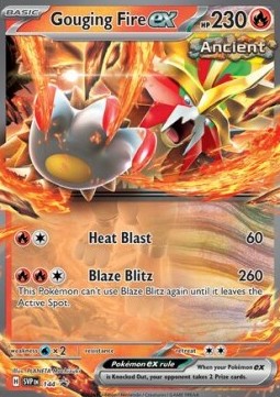 Gouging Fire ex - Black Star Promos - SVP/144 (Unsealed)