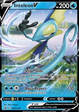 Inteleon V - Black Star Promos - SWSH/016 (Unsealed)