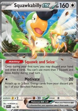 Squawkabilly ex - Black Star Promos - SVP/160 (Unsealed)