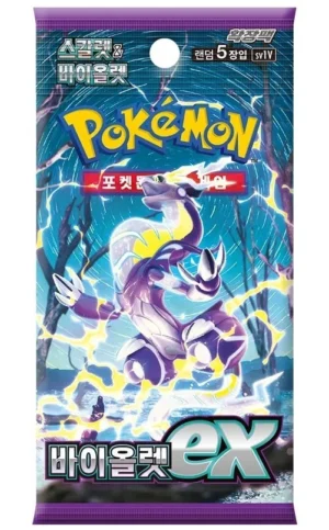 Pokémon TCG Violet ex Booster Pack - Korean
