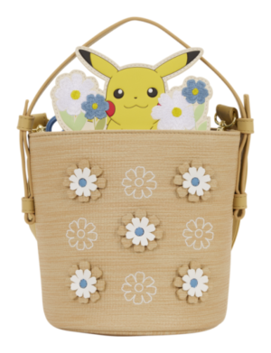 Loungefly - Pokemon Floral Pikachu Crossbody Bag