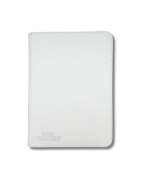 We Love Collectibles - Premium 9 Pocket Zip Binder - Quartz White