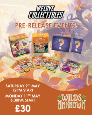 Wilds Unknown Pre Release @ 12:00