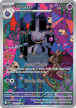 Banette - Ascended Heroes - 234/217