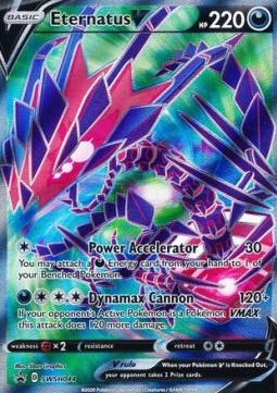 Eternatus V - SWSH Black Star Promos - SWSH044 (Unsealed)