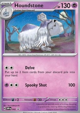 Houndstone - Scarlet & Violet Black Star Promos - SVP/042