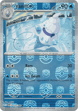 Vanillish - White Flare - 028/086 (Master Ball Reverse Holo)