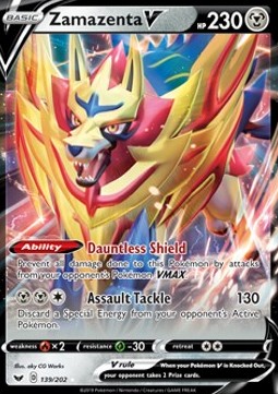 Zamazenta V - Sword & Shield - 139/202