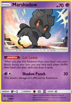 Marshadow - SM Black Star Promos - SM/85 (Unsealed)